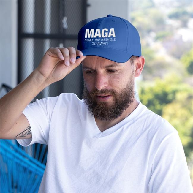 Rb Rbisrb Maga Make The Asshole Go Away Hat Navy