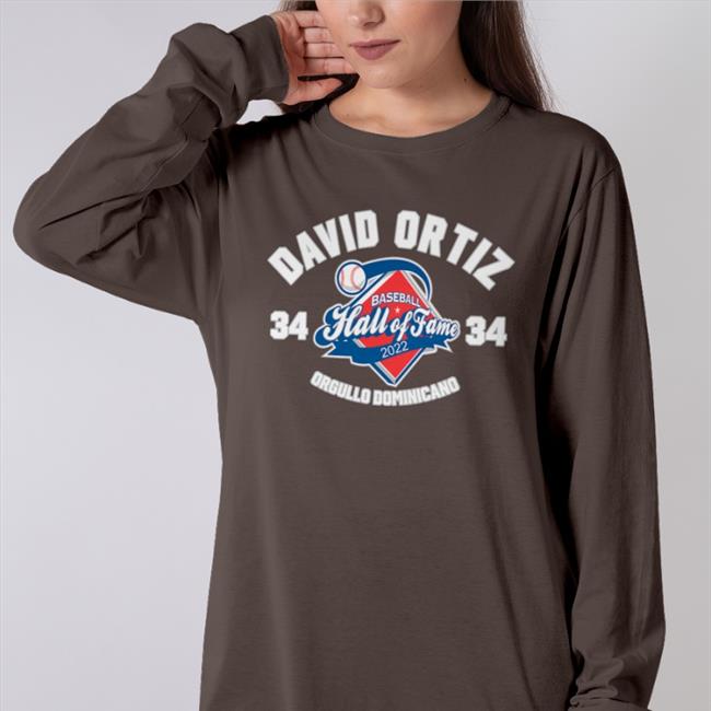 David Ortiz Big Papi Baseball Hall Of Fame 2022 Shirt