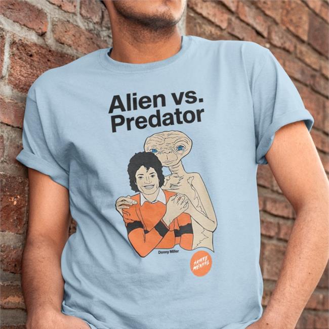 Shirts That Go Hard Donny Miller Alien Vs Predator Hoodie Skate Mental