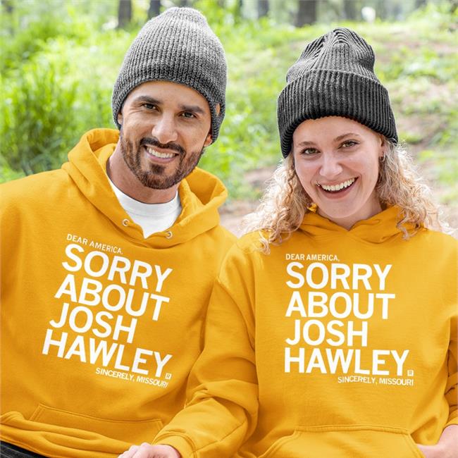 Josh Hawley Cowardly 5K Sorry About Josh Hawley T Shirts Raygun Merch