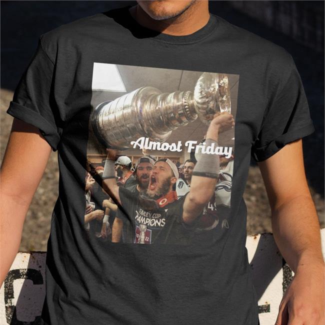 Logan O'connor Bring Cup 2017 Almost Friday Hoodie Colorado Avalanche
