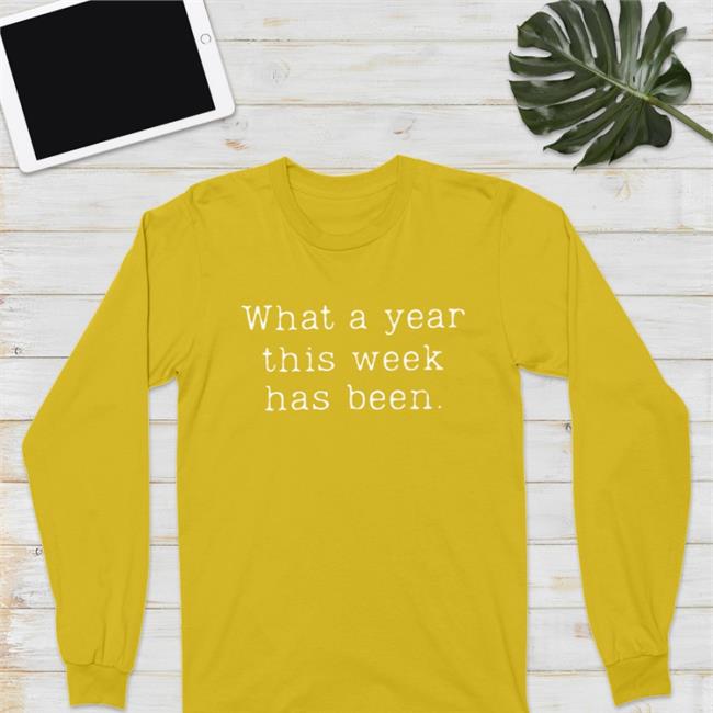 Heidi N. Moore What A Year This Week Has Been Tee Shirt Orange