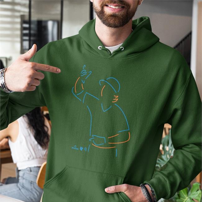 Breakingt Merch Neon Brett Baty Hoodie Athlete Logos
