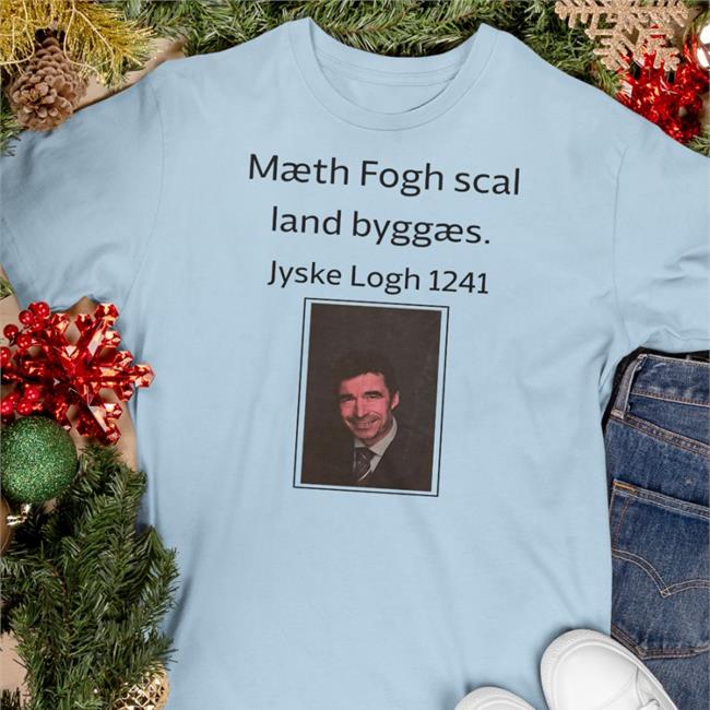 Maeth Logh Scal Land Byggaes Jyske Logh 1241 Shirt White Denmark
