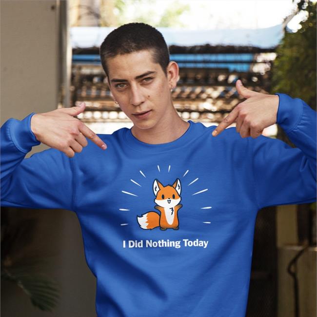 I Did Nothing Today Shirt