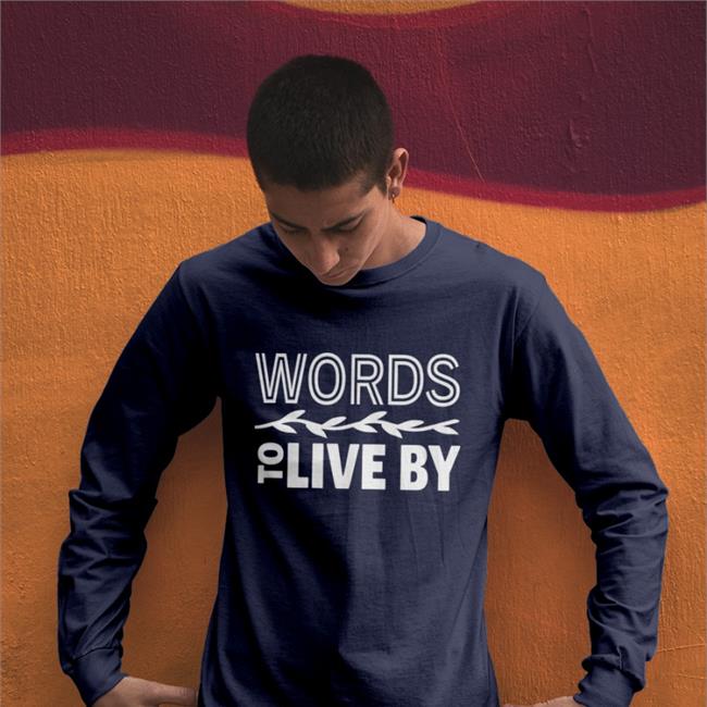 Lewiston Fitness Instructor Words To Live By Shirt Black