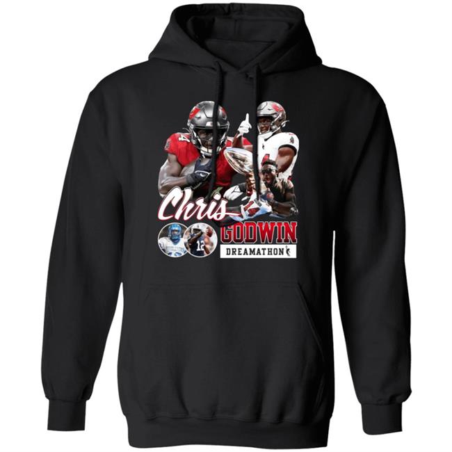 Mike Evans Wearing Chris Godwin Dreamathon Shirt Dreamathon Merch Mike Evans Wearing Chris Godwin Dreamathon Shirt Dreamathon Merch