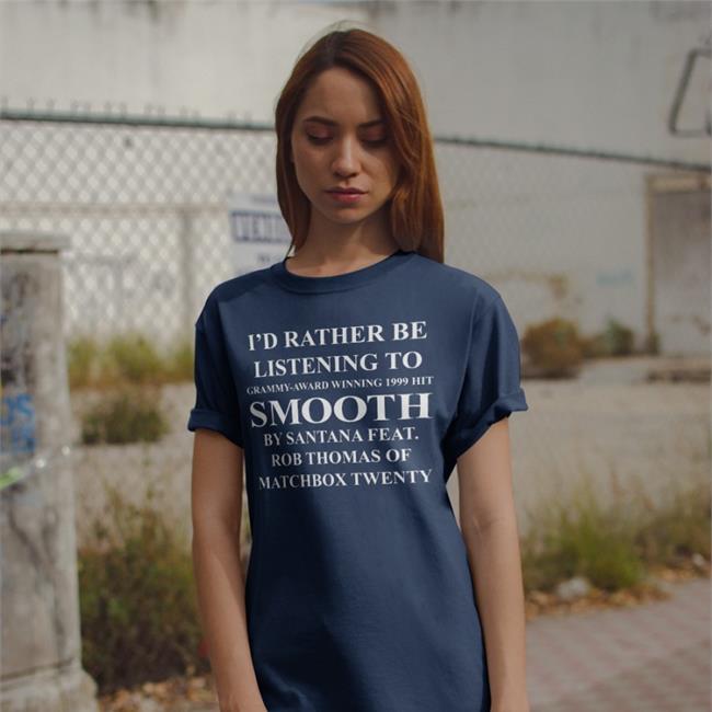 I'd Rather Be Listening To Grammy Award Winning 1999 Hit Tee Weird Thrift Store Shirts