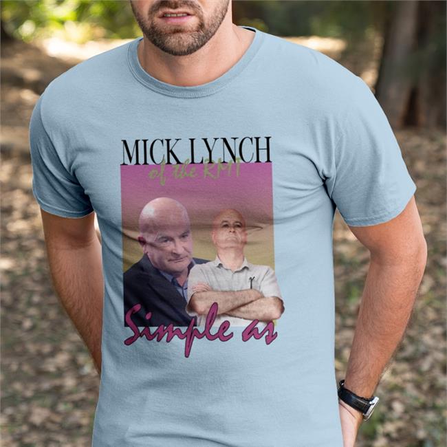 Aaron Bastani Mick Lynch Of The Rmt Simple As Shirt