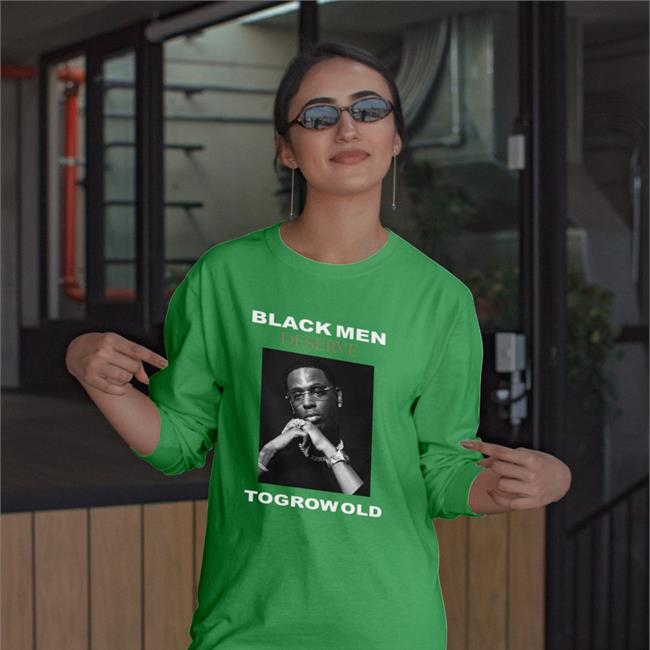 Young Dolph Black Men Deserve To Grow Old Shirt