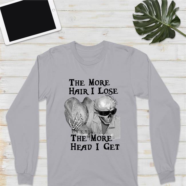 Babyboomercore The More Hair I Lose The More Head I Get Shirt Boomer Core