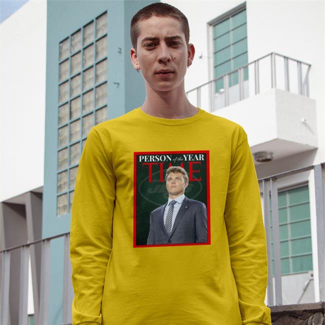 New York Jets Person Of The Year Time Zach Wilson T-Shirt