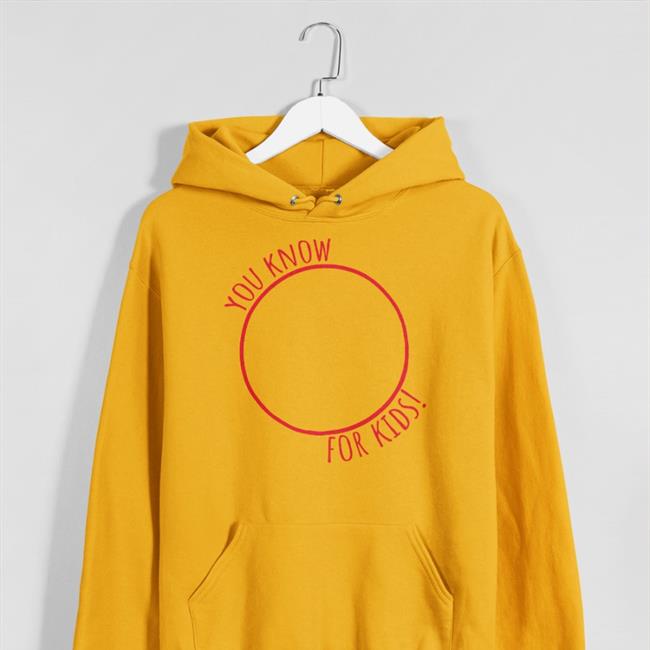 Sympathetic Inker Store You Know For Kids Hoodied Sweatshirt White