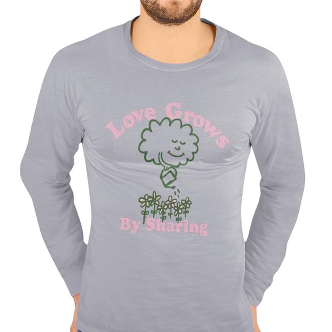 Love Grows By Sharing Hoodie Sweatshirt You Are Something Bigger Merch