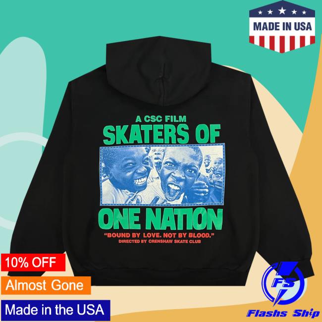 Official Crenshaw Skate Club S.O.O.N Sweatshirt Black CrenshawSkateClub