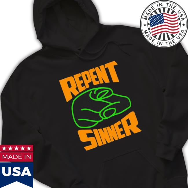 Official Repent Sinner Meme Tee Shirt