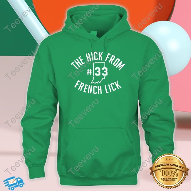 Chris Mack Wearing The Hick From French Lick #33 New Shirt