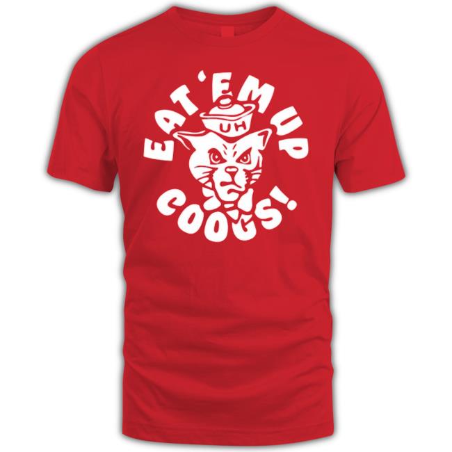 Houston Cougars Football Eat ’Em Up Coogs 2023 T Shirt Houston Cougars Football Eat ’Em Up Coogs 2023 New Shirt
