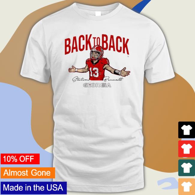 Georgia Football Stetson Bennett Iv Back-To-Back Sweatshirts