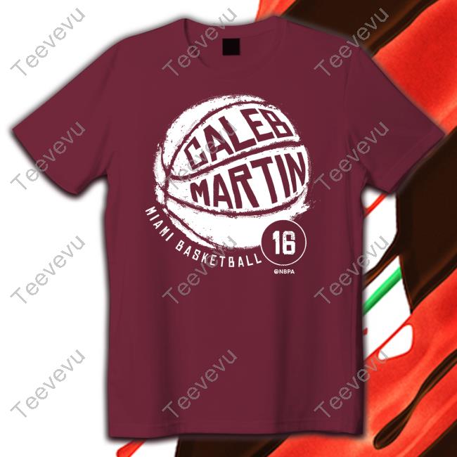 Caleb Martin Miami Basketball Long Sleeve Tee