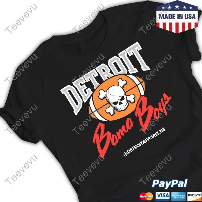 Detroit Bama Boys T Shirt