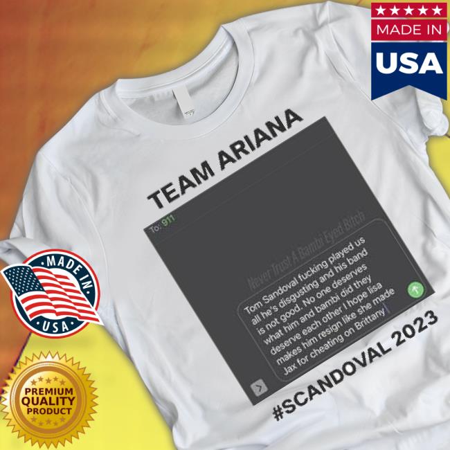 Scumbag And Cheaters Lounge Team Ariana shirt