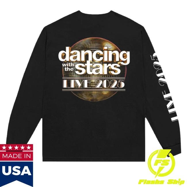 Official Dancing With The Stars Store Dancing With The Stars 2025 Pros Group Photo Tee