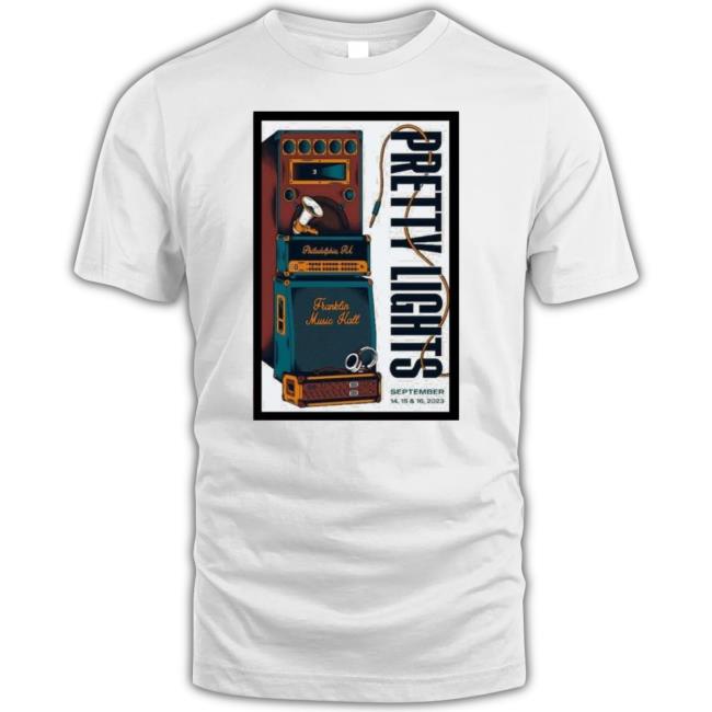 Pretty Lights Philadelphia September 14, 15 & 16, 2023 Poster Official Shirt