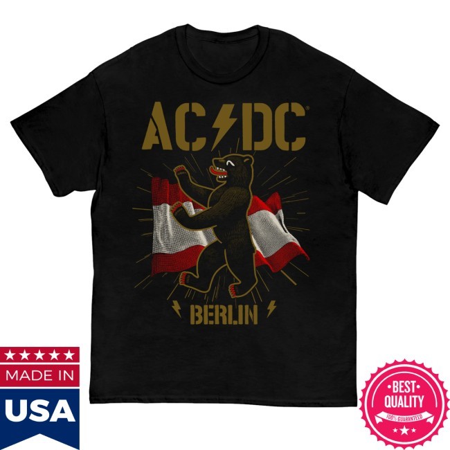 Acdc Merch Berlin Pwr Up Tour Hoodie