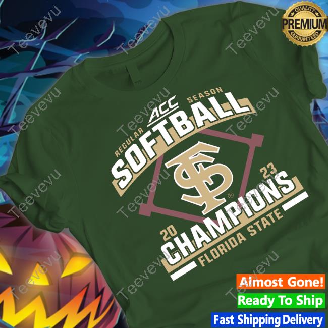 Florida State Seminoles 2023 Acc Softball Regular Season Champions Long Sleeve Tee