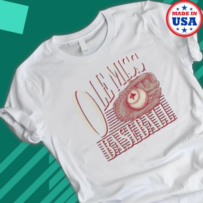 Ole Miss Baseball Stripes Tee