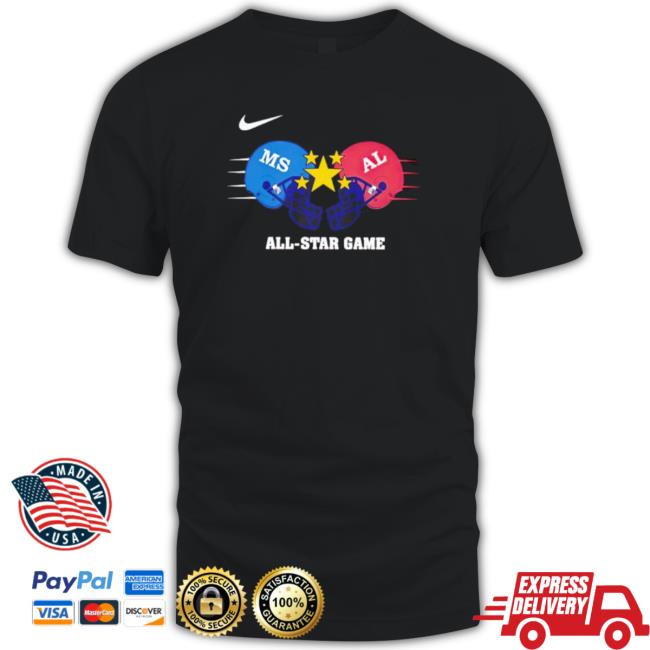 Official Suntarine Perkins Wearing All-Star Game Mississippi Alabama Tee