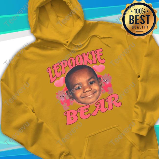 Funny Ahh Tees Store Lepookie Bear Long Sleeved T-Shirt Lepookie Bear Sweatshirt