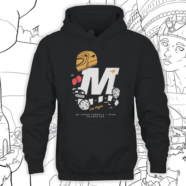 Formula 1 Merch Mclaren Las Vegas Special Hoodied Sweatshirt