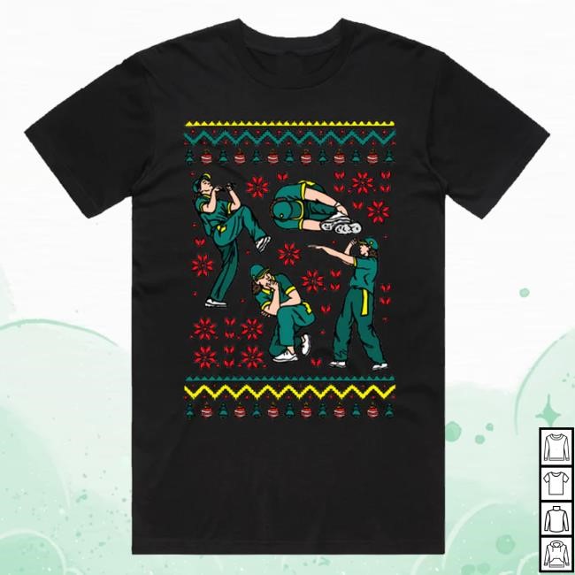Official Spicy Baboon Merch Store Raygun Sweater 💃⛄ - Men's T-Shirt