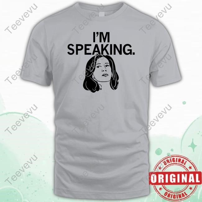 The Volatile Mermaid Kamala Harris I'm Speaking Graphic Sweatshirt