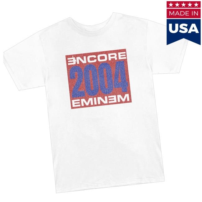 Eminem Merch Store Encore 2004 Vintage Hooded Sweatshirt