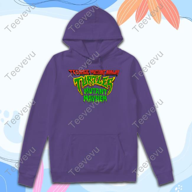 Turtles Mutant Mayhem Logo Tank Top Teenage Mutant Ninja Turtles Mutant Mayhem Hooded Sweatshirt