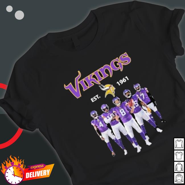 Minnesota Vikings Est 1961 Hooded Sweatshirt