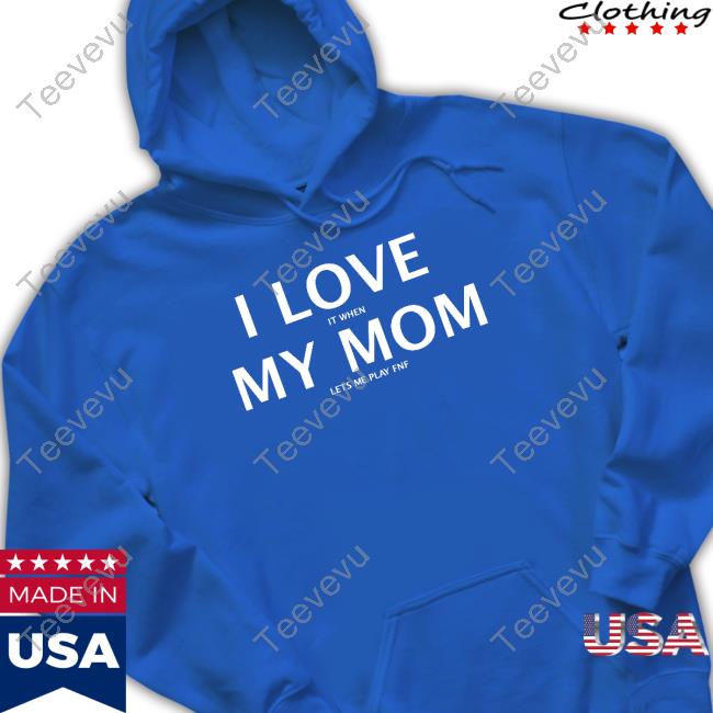 Ethanthedoodler I Love It When My Mom Lets Me Play Fnf Crewneck Sweatshirt