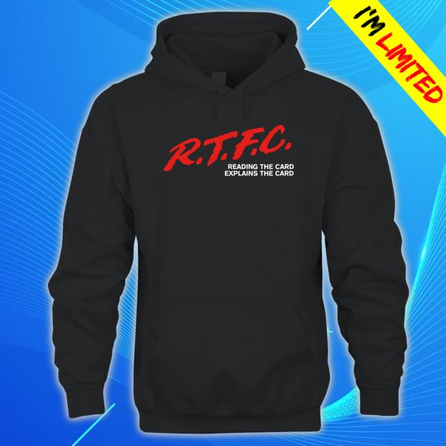 Cedric A Phillips Rtfc Reading The Card Explains The Card Long Sleeve T Shirt