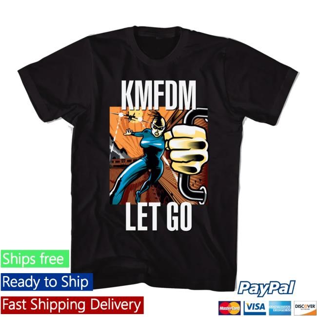 Kmfdm Merch Kmfdm Let Go Clean Hooded Sweatshirt