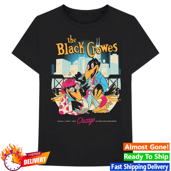 Official The Black Crowes Tour Chicago Shirt New