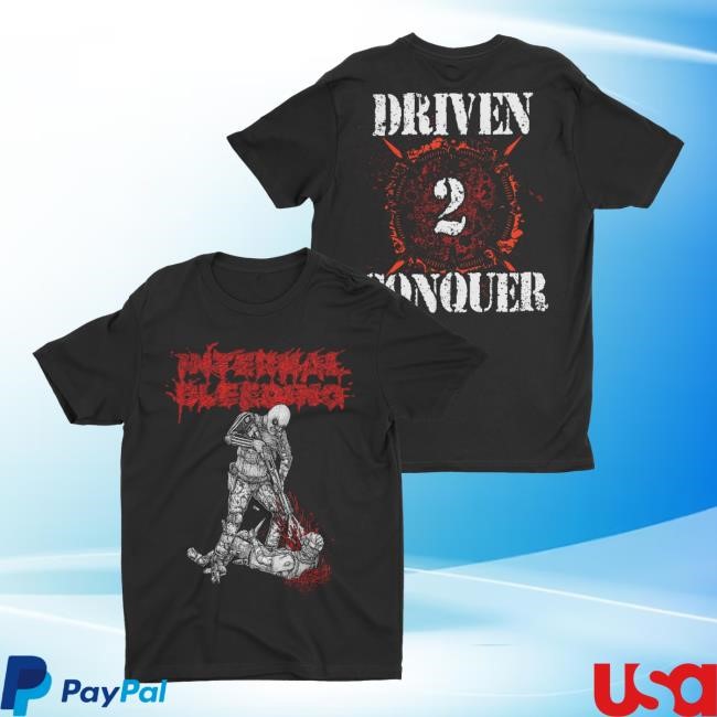 Official Night Shift Merch Internal Bleeding Driven 2 Conquer Hoodie