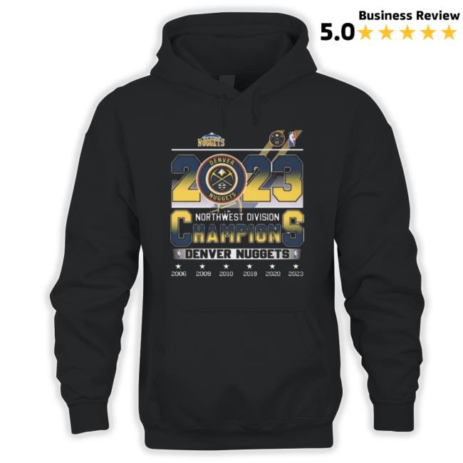 Denver Nuggets 2023 North West Division Champions shirt