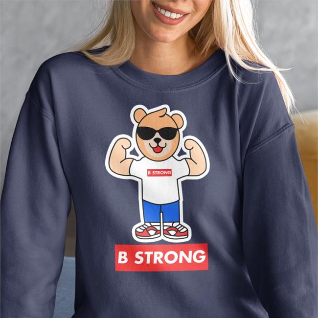 Buddy Strong Brand B Strong Bear Tee Happy Birthday Buddy