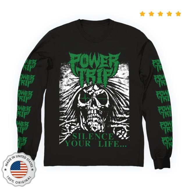 Official Power Trip Silence Longsleeve Sweatshirt