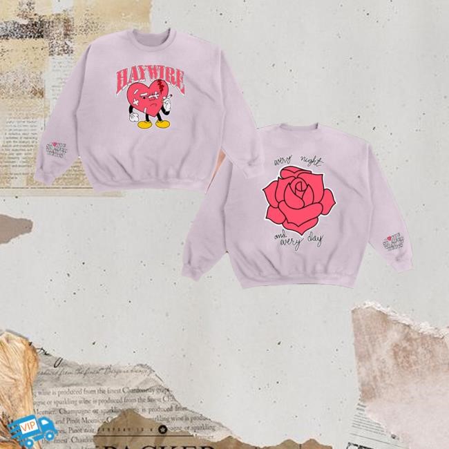 Friendsfamilyforever Merch Store Shop Haywire Heartbreak Harry Pink Hoodie Sweatshirt