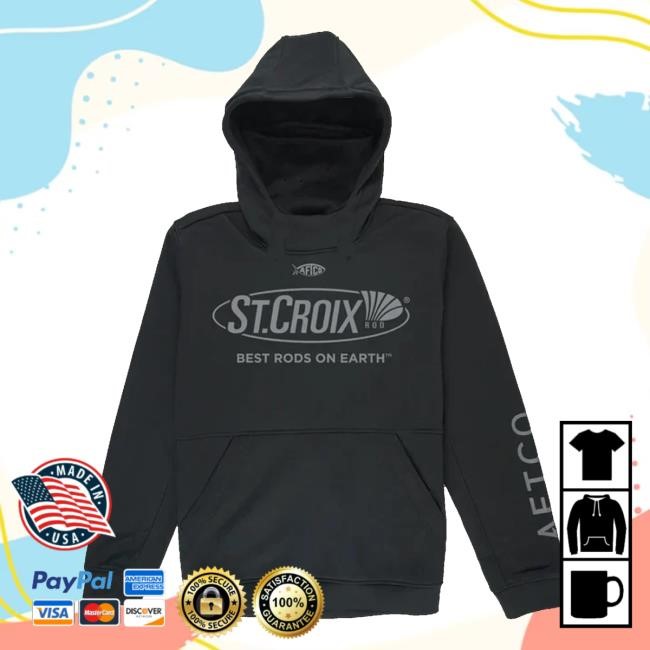 St Croix Rods Merch Store St. Croix Aftco Reaper Crewneck Sweatshirt