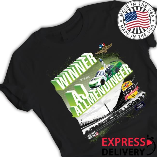 Aj Allmendinger Indy Winner 150 At The Brickyard Shirt